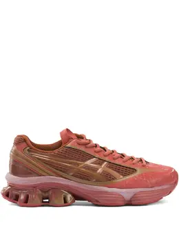 ASICS: Красные кроссовки  Gel