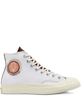 Converse: Белые кроссовки 