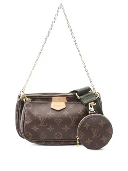 Louis Vuitton Pre-Owned: Коричневая сумка 