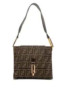Fendi Pre-Owned: Коричневая сумка 