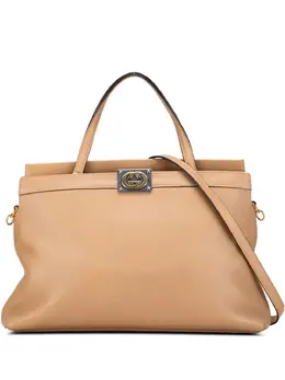 Gucci Pre-Owned: Коричневая сумка 