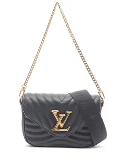 Louis Vuitton Pre-Owned: Чёрная сумка 