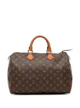 Louis Vuitton Pre-Owned: Коричневая сумка 