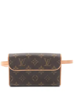 Louis Vuitton Pre-Owned: Коричневая поясная сумка 