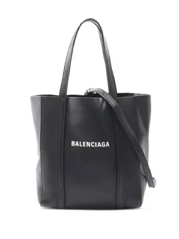 Balenciaga Pre-Owned: Чёрная сумка-шоппер 