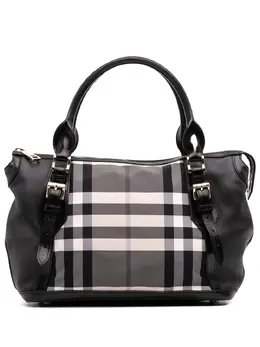 Burberry Pre-Owned: Чёрная сумка 