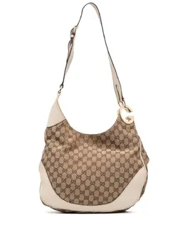 Gucci Pre-Owned: Коричневая сумка через плечо 
