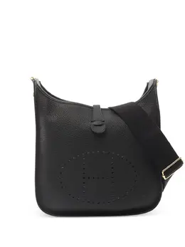 Hermès Pre-Owned: Чёрная сумка через плечо 