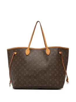 Louis Vuitton Pre-Owned: Коричневая сумка-шоппер 