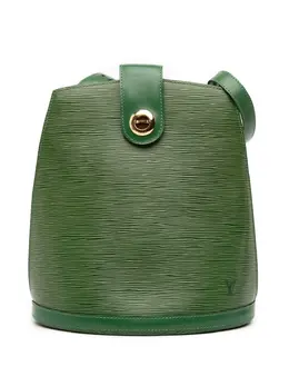 Louis Vuitton Pre-Owned: Зелёная сумка 