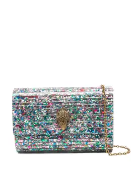 Kurt Geiger London: Многоцветный клатч 