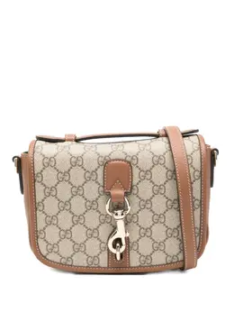Gucci: Коричневая сумка  GG