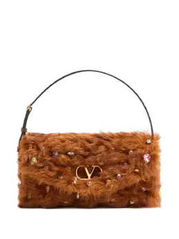 Valentino Garavani: Коричневая сумка 