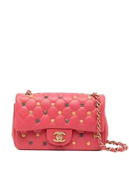 CHANEL Pre-Owned: Розовая сумка 