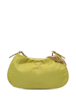Prada Pre-Owned: Зелёная сумка 