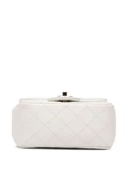 CHANEL Pre-Owned: Белая сумка через плечо 