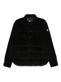 Moncler Grenoble: Чёрная рубашка 