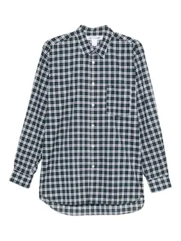 Comme Des Garçons Shirt: Зелёная рубашка 