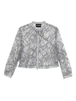 Emporio Armani: Куртка с блёстками 