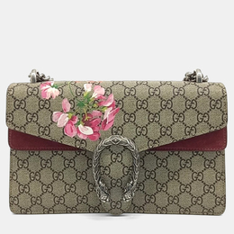 Gucci: Бежевая сумка  Dionysus