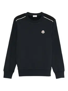 Moncler: Синий свитшот 