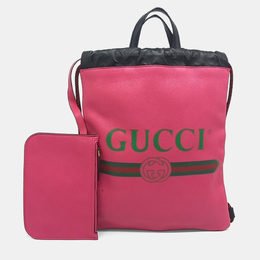 Gucci: Чёрный рюкзак 