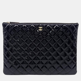 Chanel: Чёрный клатч 