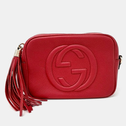 Gucci: Красная сумка 