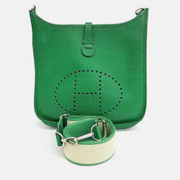 Hermes: Зелёная сумка 