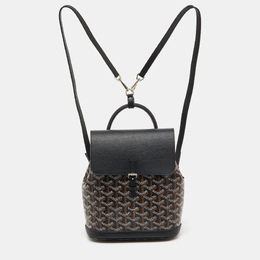 Goyard: Чёрный рюкзак 