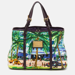 Louis Vuitton: Многоцветная сумка 