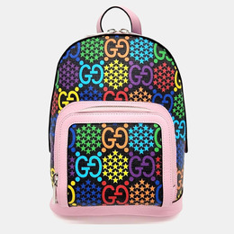Gucci: Многоцветный рюкзак 