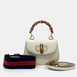 Gucci: Белая сумка на руку 