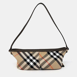 Burberry: Бежевая сумка 