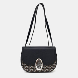 Goyard: Чёрная сумка 