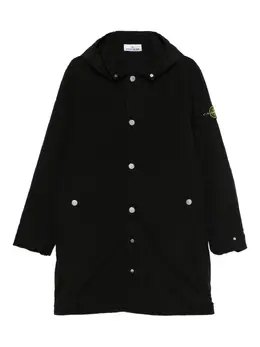 Stone Island: Пуховик с капюшоном 