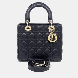 Dior: Чёрная сумка 