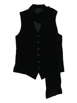 Yohji Yamamoto: Бархатный жилет 