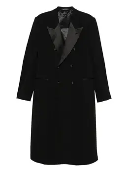 Emporio Armani: Двубортное пальто 