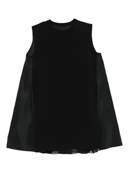 sacai: Платье без рукава 