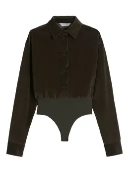 Max Mara: Бархатная рубашка 