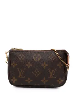 Louis Vuitton Pre-Owned: Коричневая сумка 