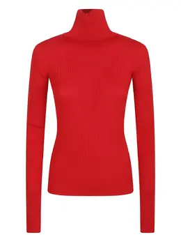 Max Mara: Красный топ 