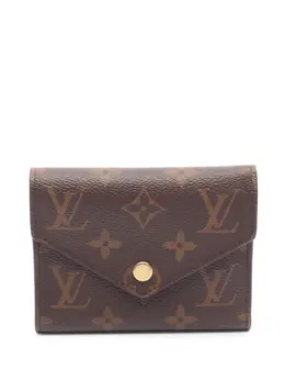 Louis Vuitton Pre-Owned: Коричневый кошелёк 