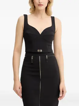 Elisabetta Franchi: Чёрный топ 