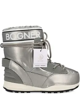 BOGNER: Серебристые ботинки 