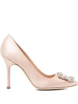 Manolo Blahnik: Бежевые туфли  Hangisi