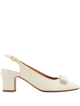 Ferragamo: Белые туфли  Vara Bow