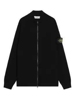 Stone Island: Чёрный кардиган 
