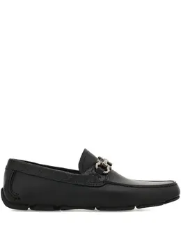 Ferragamo: Чёрные туфли  Gancini